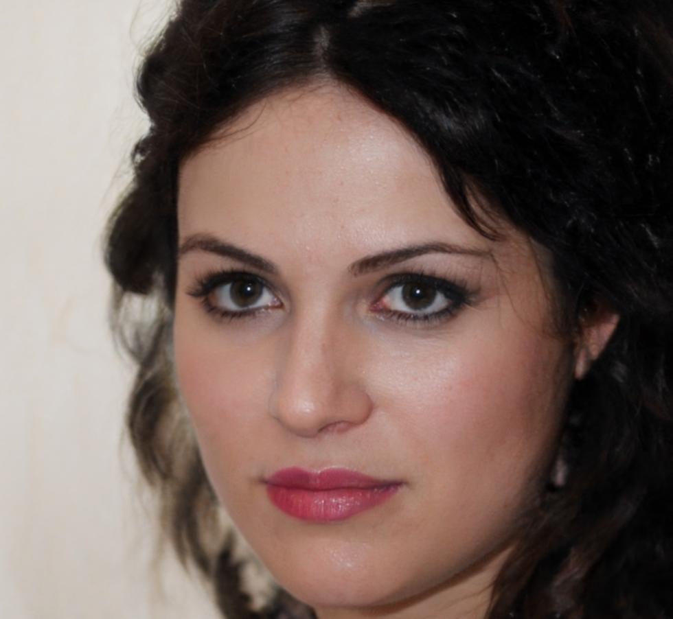 Retrato de Elina Baumann